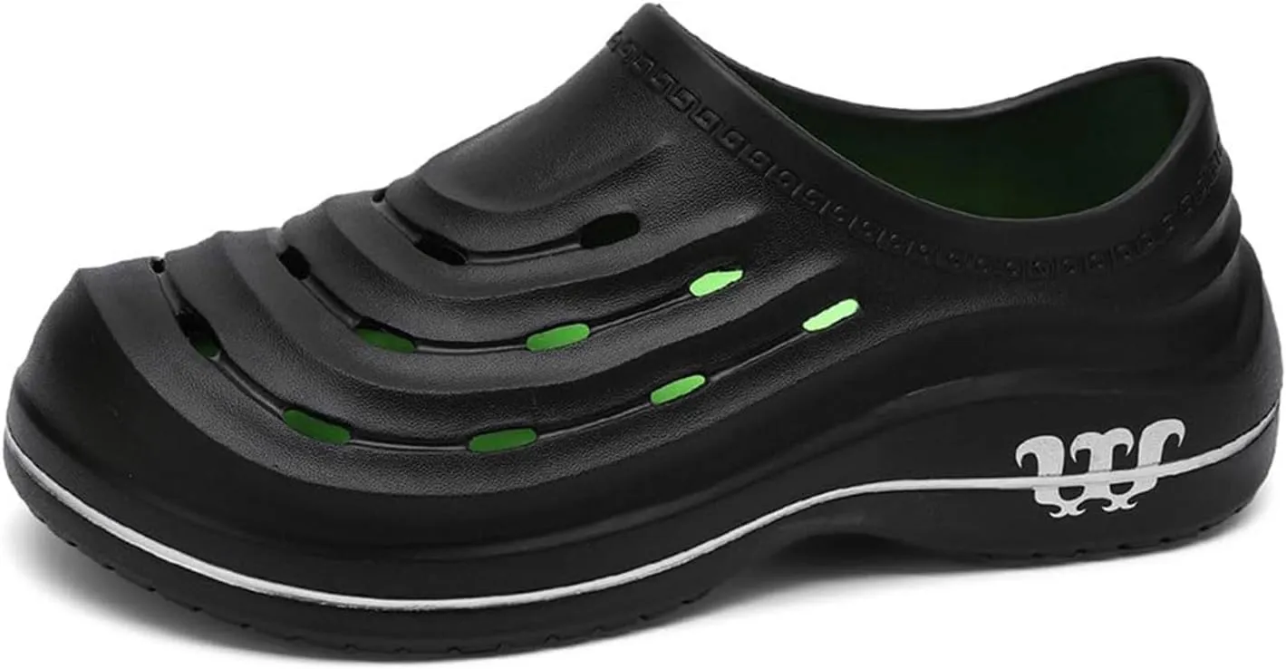Armadillo Clogs Nurse Shoes for Women Men Slip-Resistant Ideal Work Shoes Oil Resistant Chef Wide Waterproof Shoe