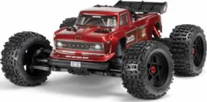 Arrma Outcast 1/10 4WD BLX 4S Stunt Truck: Red