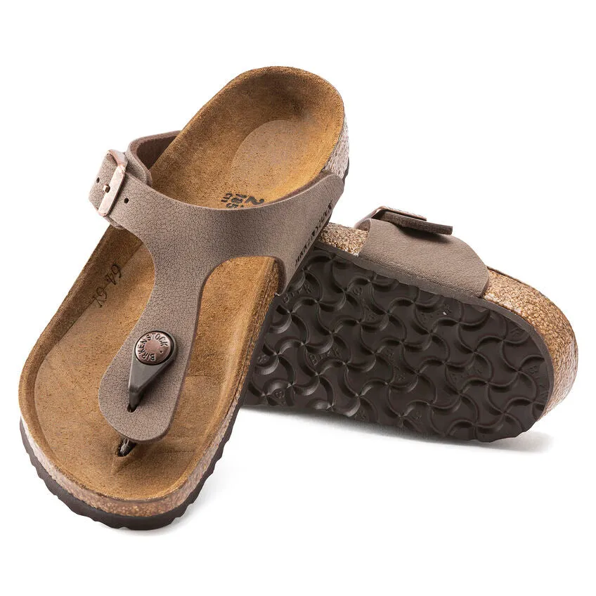 Birkenstock Kid's Gizeh Birko-Flor Sandal - Mocha 846133