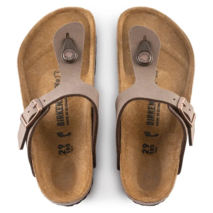 Birkenstock Kid's Gizeh Birko-Flor Sandal - Mocha 846133