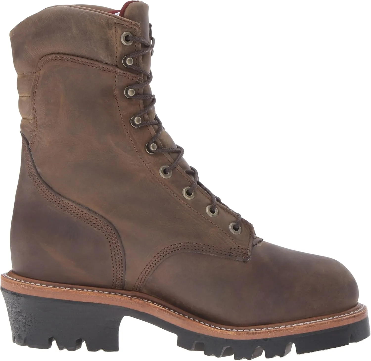 Chippewa Men's 9" Waterproof Insulated Steel-Toe EH Logger Boot