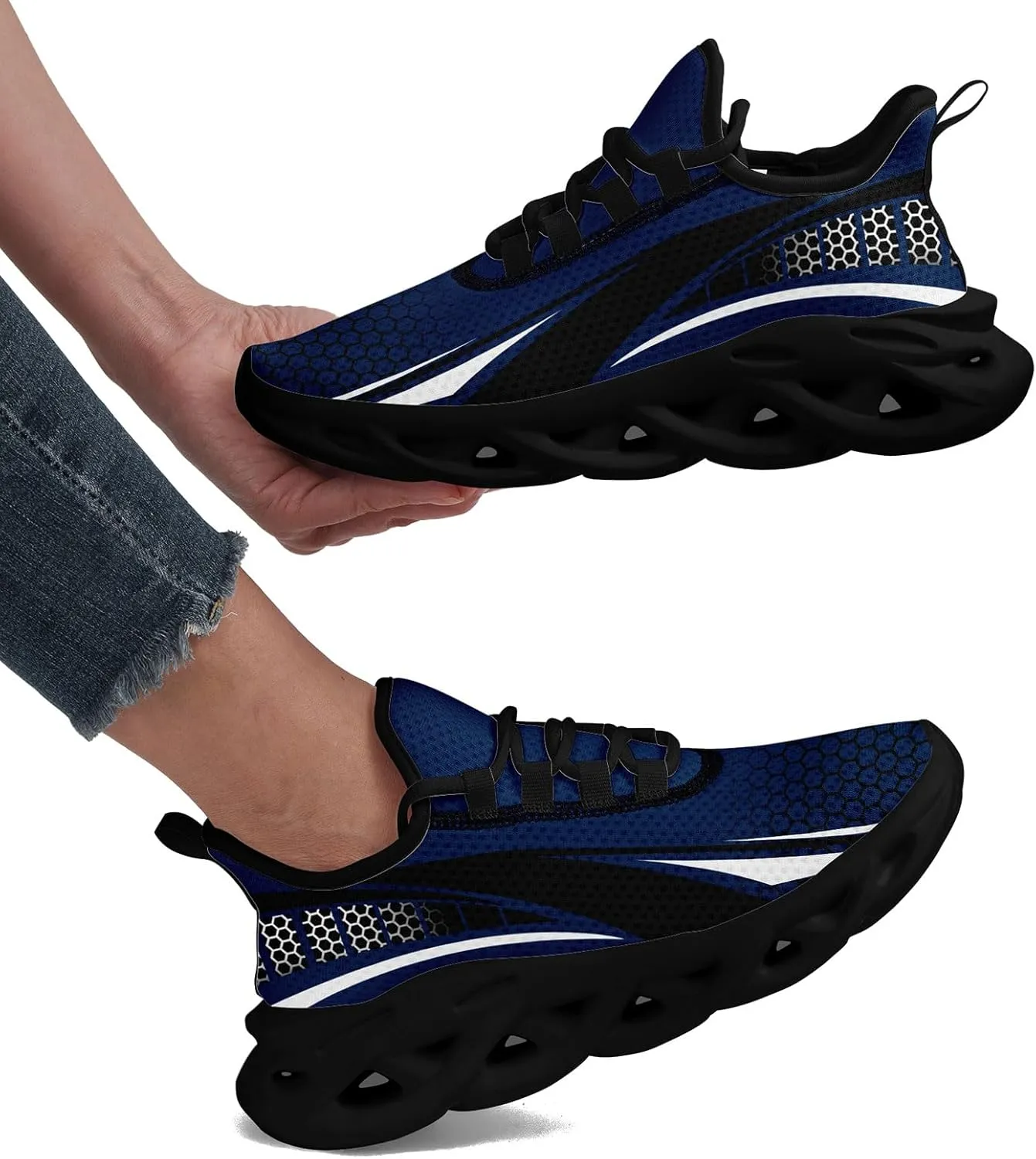 Custom Men's Baseball Shoes Personalized Print Name Logo Women's Lightweight Breathable Sneakers Sports Running Shoes