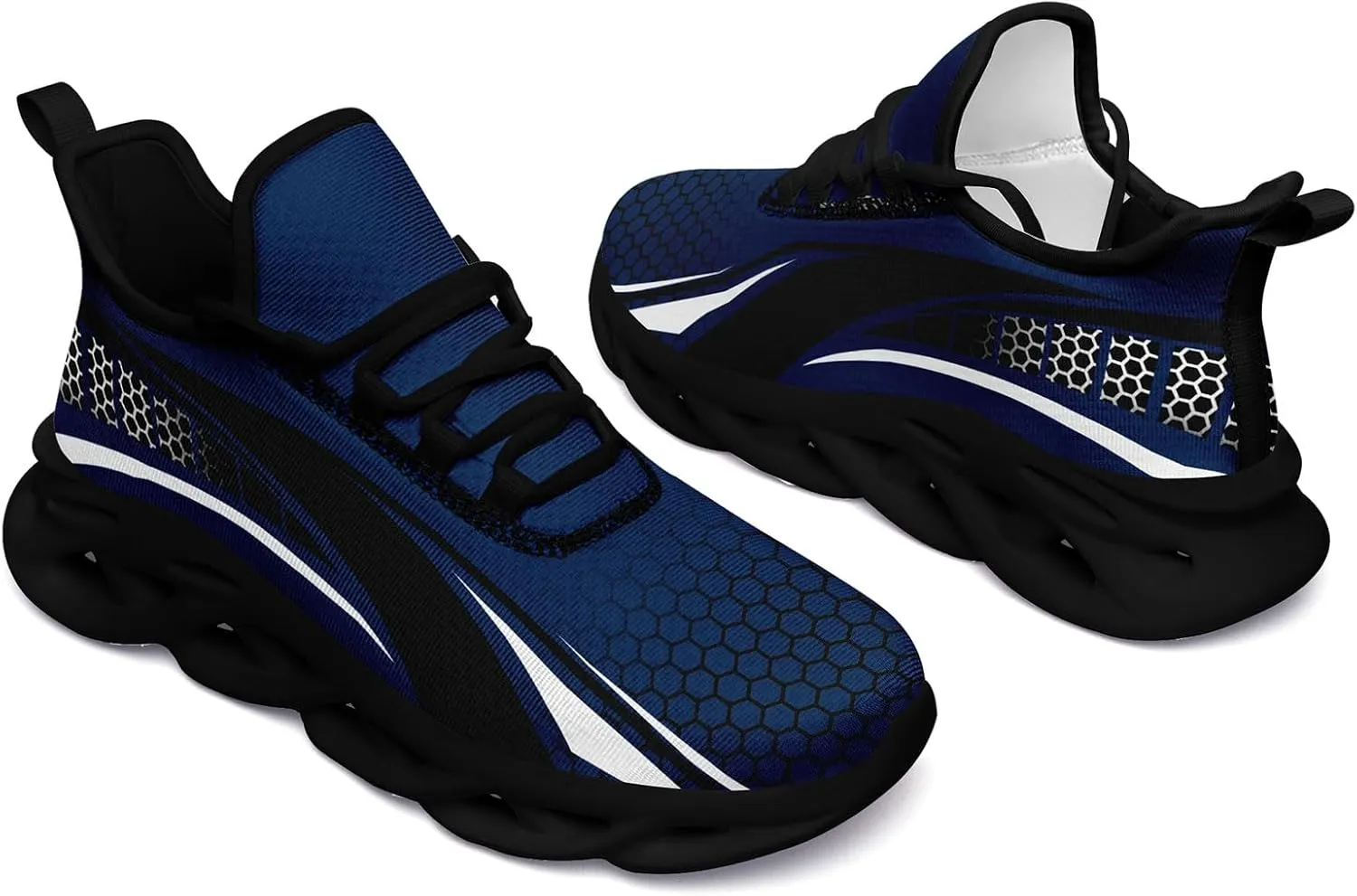 Custom Men's Baseball Shoes Personalized Print Name Logo Women's Lightweight Breathable Sneakers Sports Running Shoes