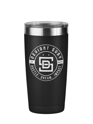Deviant Sway Vintage Logo Motivational Tumbler