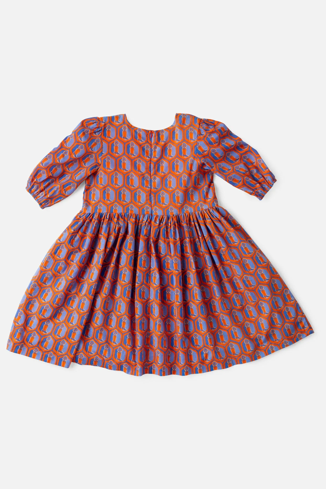 Girls Lotus Relaxed Fit Dress - Boot Print (Sizes 2-6)