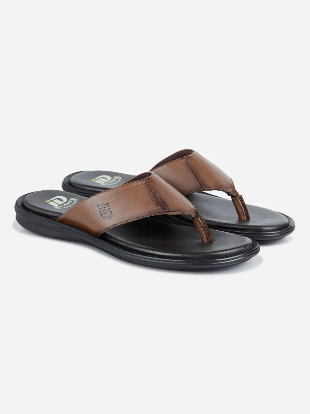 Men's Tan Thong-Style Sandal (ID4121)