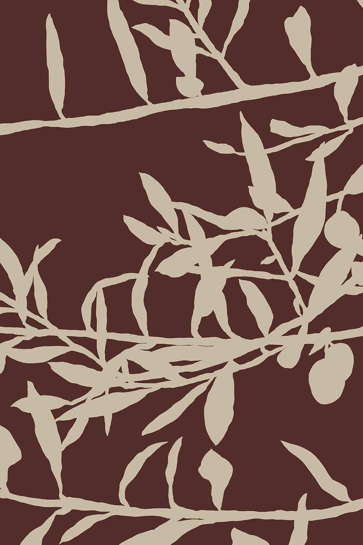 Olive Branch Burgundy