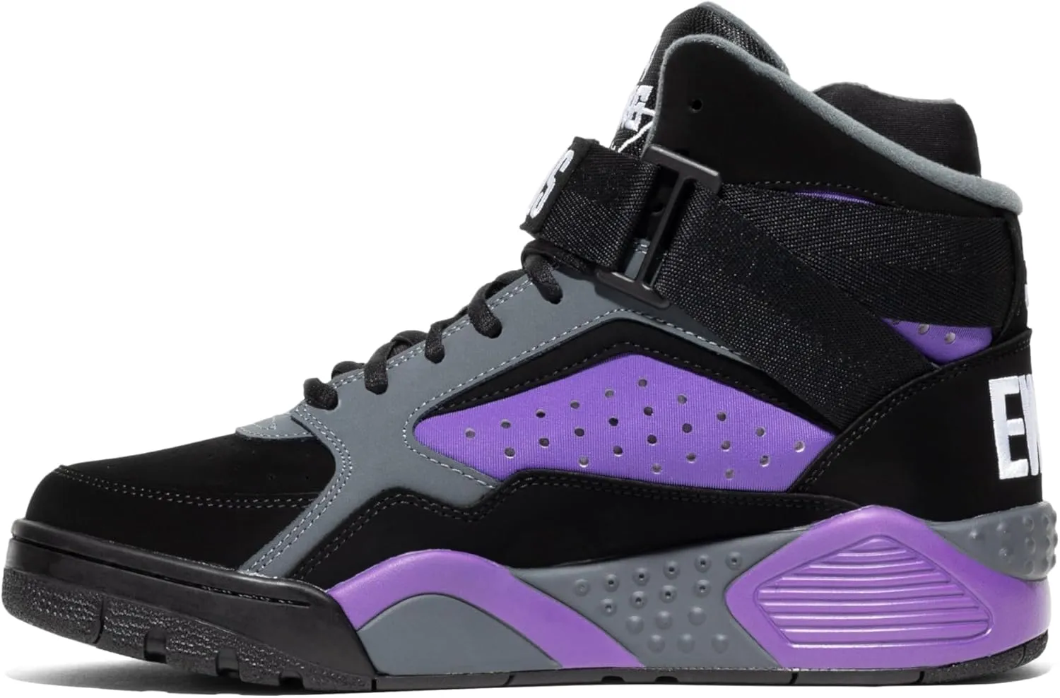 PATRICK EWING ATHLETICS FOCUS Black/Purple/Teal CHARLOTTE 1EW90115-156