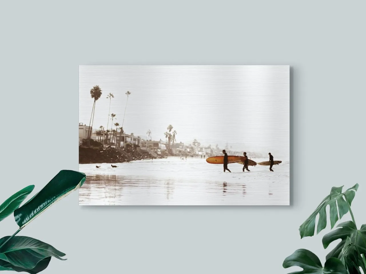 "Saturday" | Surfer Print on Aluminum
