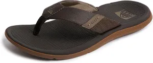 REEF Santa Ana Men's Flip Flop, Arch Support, Water Friendly, Non Marking Outsole