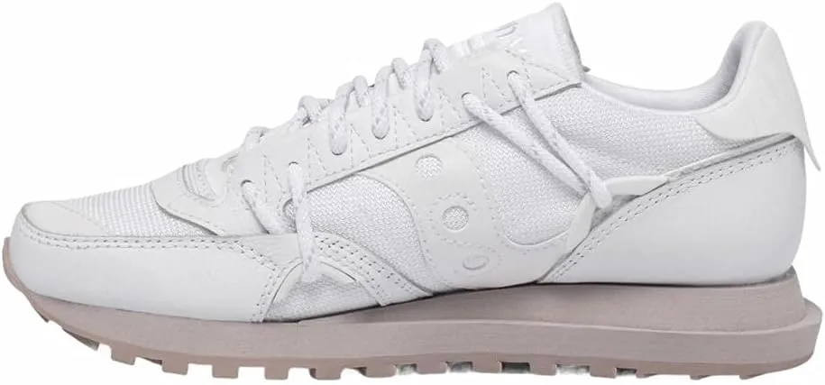 Saucony Men's Jazz DST Shoe, White/Shadow, 8.5 US