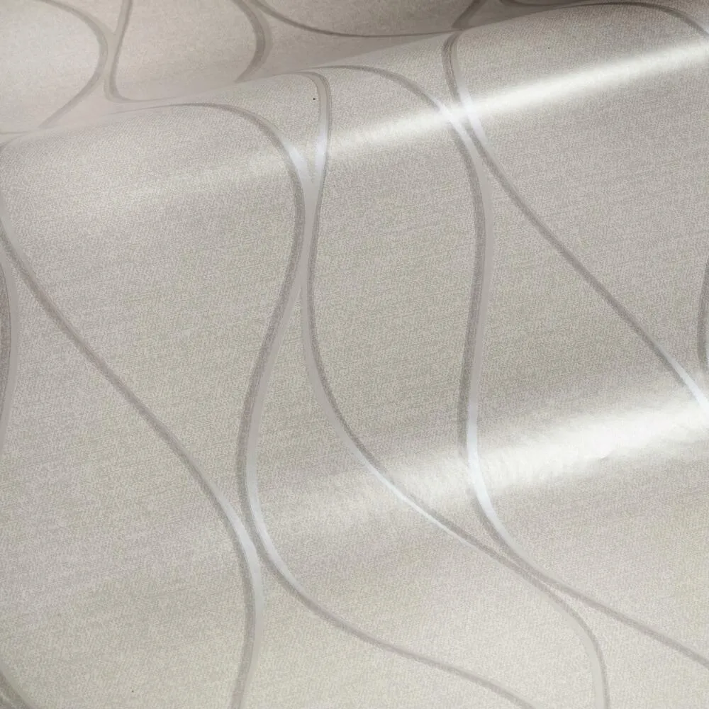 Wave Ogee Peel and Stick Wallpaper