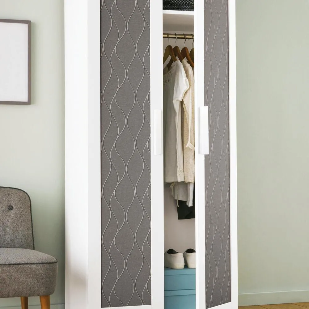 Wave Ogee Peel and Stick Wallpaper