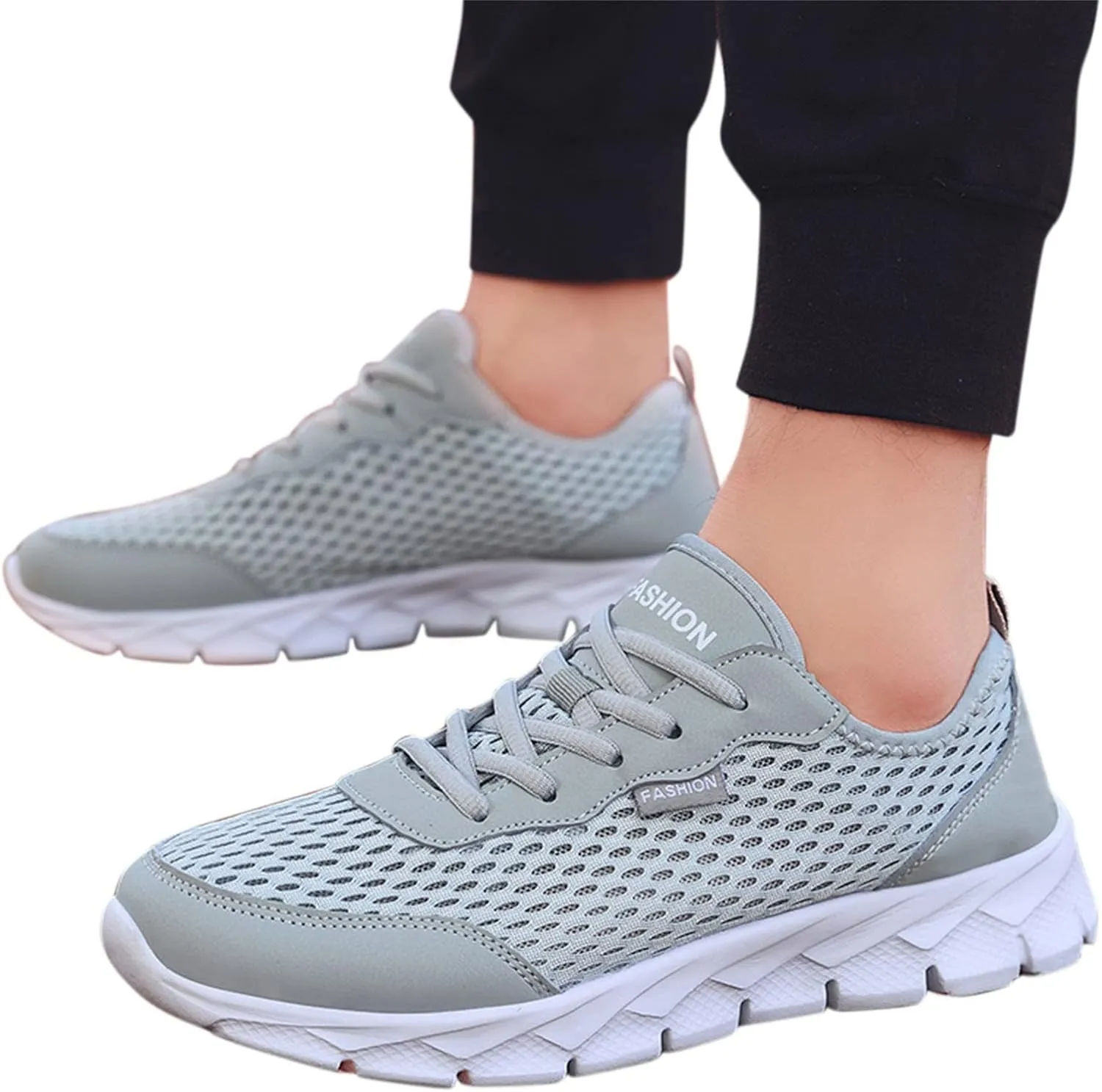 Women's Rhinestone Mesh Slip On Walking Shoes Fashion Breathable Walking Shoes Women Slip On Casual Black Shoes Dress Sneakers Black Tennis Shoe Cross Trainer Shoe